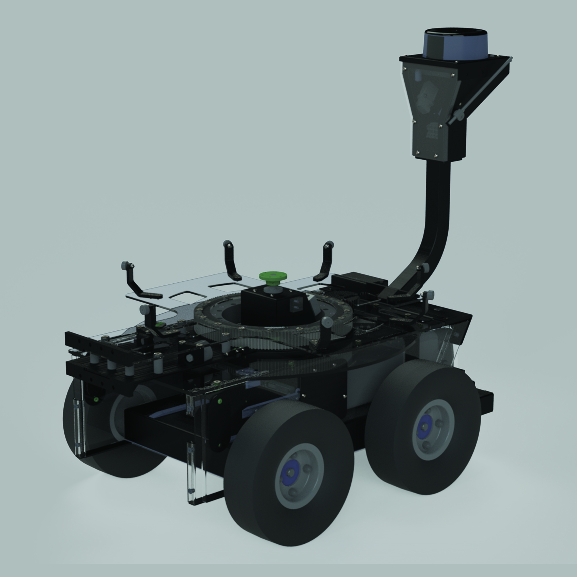 AIS Unmanned Ground Vehicle Side View
